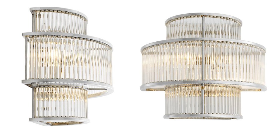 Бра Wall Lamp Mancini Nickel Бра Wall Lamp Mancini Nickel - Loft-Concept в Костроме