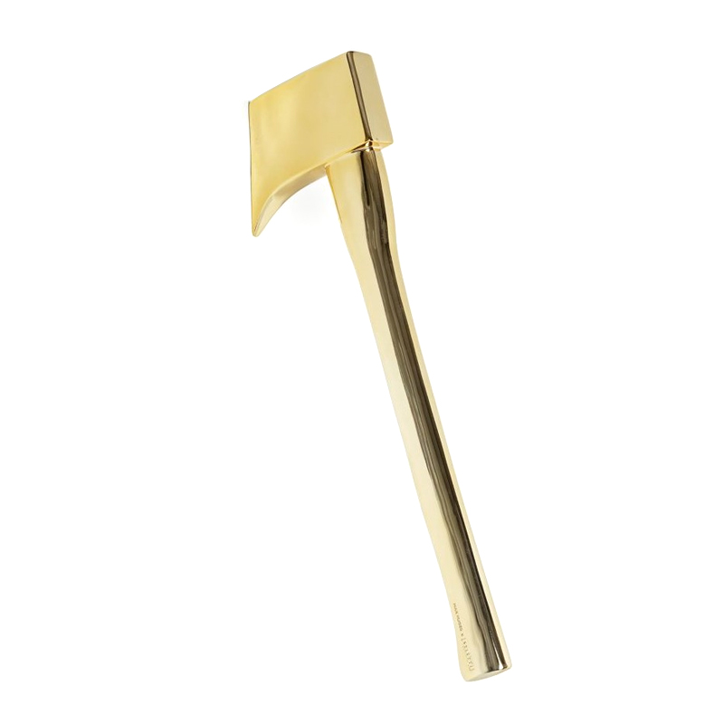 Декоративное панно Seletti The Axe Gold Золотой Декоративное панно Seletti The Axe Gold Золотой в Костроме | Loft Concept
