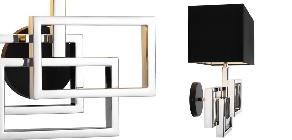 Бра Wall Lamp Windolf Nickel Бра Wall Lamp Windolf Nickel - Loft-Concept в Костроме