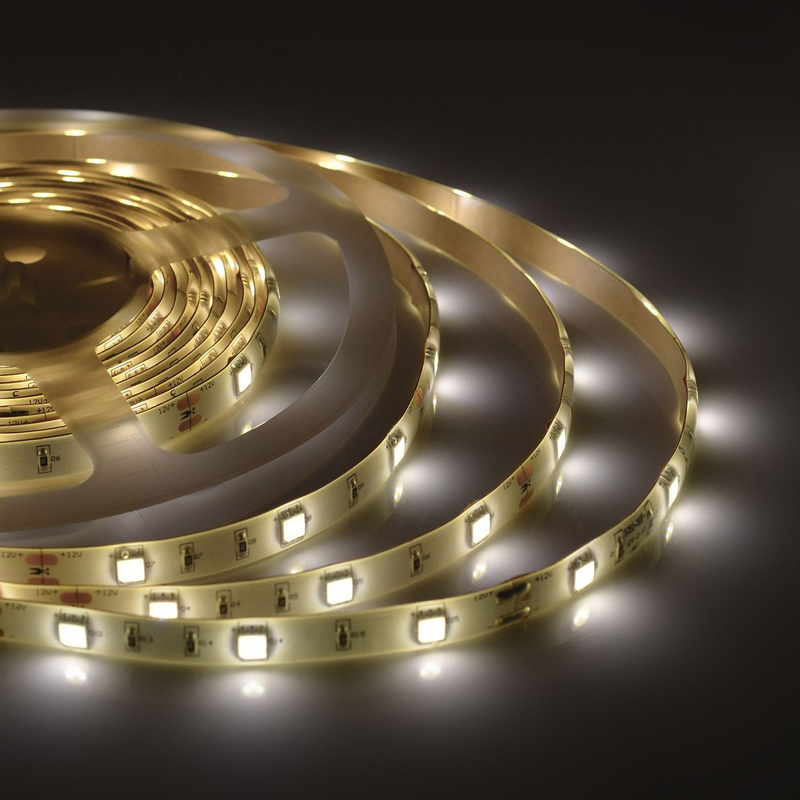 Светодиодная влагозащищенная лента 7,2W/m 30LED/m 5050SMD теплый белый 5M Белый Светодиодная влагозащищенная лента 7,2W/m 30LED/m 5050SMD теплый белый 5M Белый в Костроме | Loft Concept