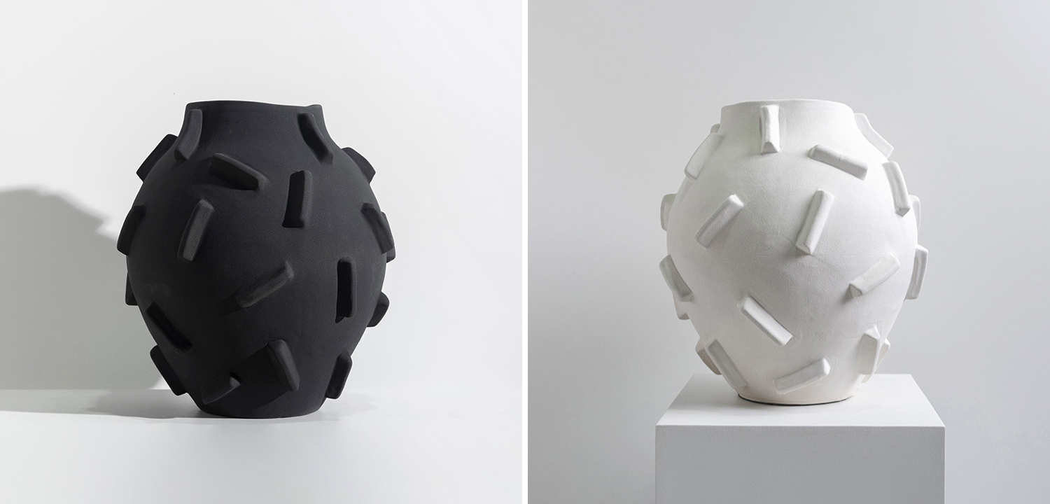 Ваза Molecule Collection Black Vase - фото