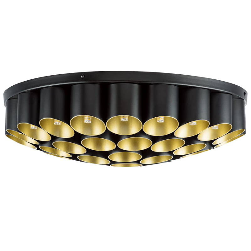 Потолочный светильник Garbi Black Pipe Organ Ceiling Lamp 40 Черный Золотой Потолочный светильник Garbi Black Pipe Organ Ceiling Lamp 40 Черный Золотой в Костроме | Loft Concept