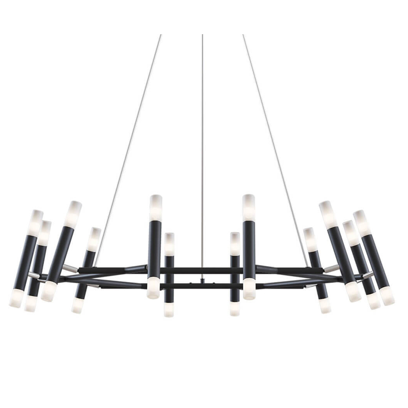 Люстра Arnaut Chandelier 24 Черный Люстра Arnaut Chandelier 24 Черный в Костроме | Loft Concept