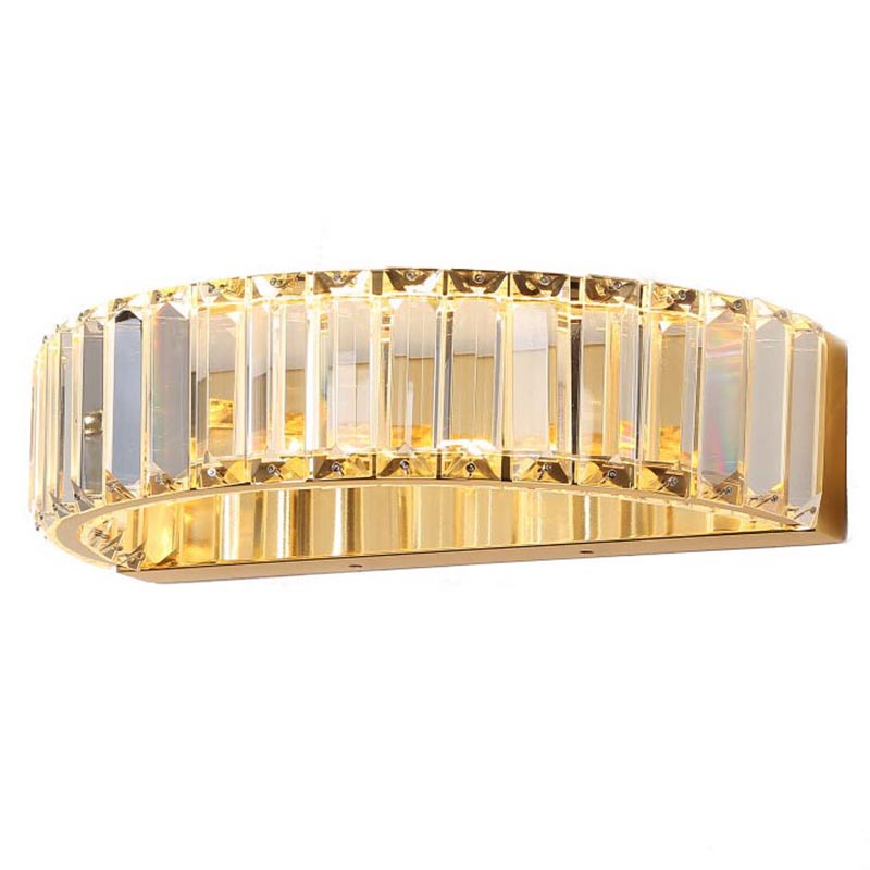 Бра Crystal Shine Linda Gold Wall Lamp A Золотой Прозрачный (Transparent) Бра Crystal Shine Linda Gold Wall Lamp A Золотой Прозрачный (Transparent) в Костроме | Loft Concept