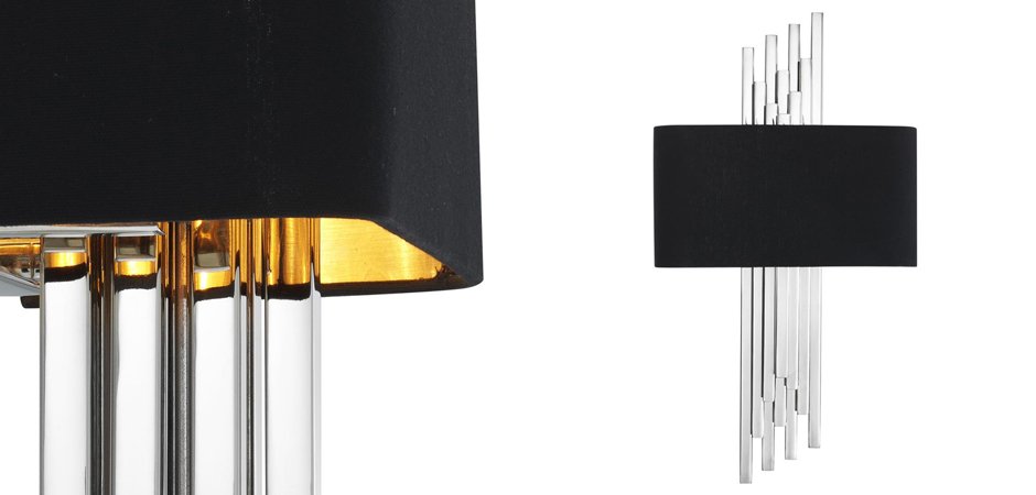 Бра Eichholtz Wall Lamp Caruso Nickel Бра Eichholtz Wall Lamp Caruso Nickel - Loft-Concept в Костроме