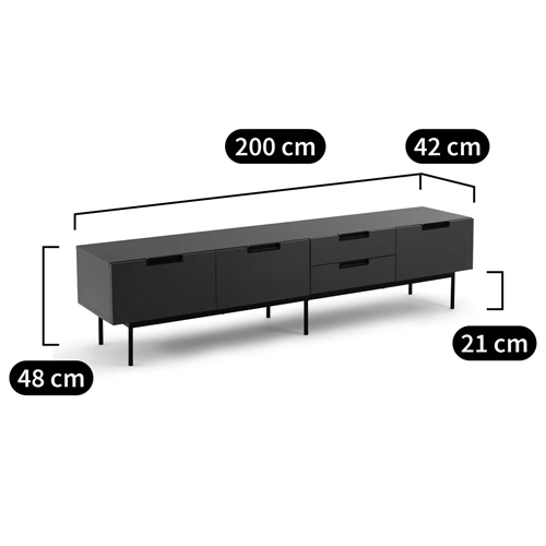 ТВ-тумба Poole TV Stand ТВ-тумба Poole TV Stand в Костроме
