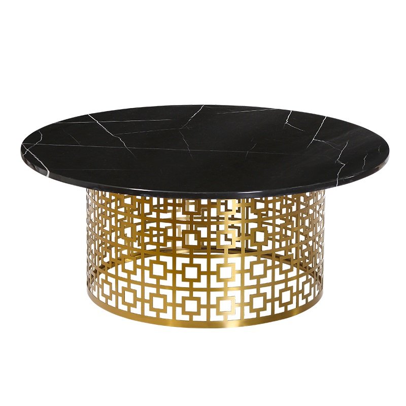 Кофейный стол Artesia Coffee Table Black Глянцевое золото Черный Кофейный стол Artesia Coffee Table Black Глянцевое золото Черный в Костроме | Loft Concept