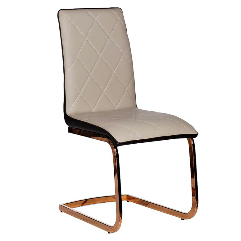 Стул Taylor Stool Розовое золото Бежевый Черный Стул Taylor Stool Розовое золото Бежевый Черный в Костроме | Loft Concept