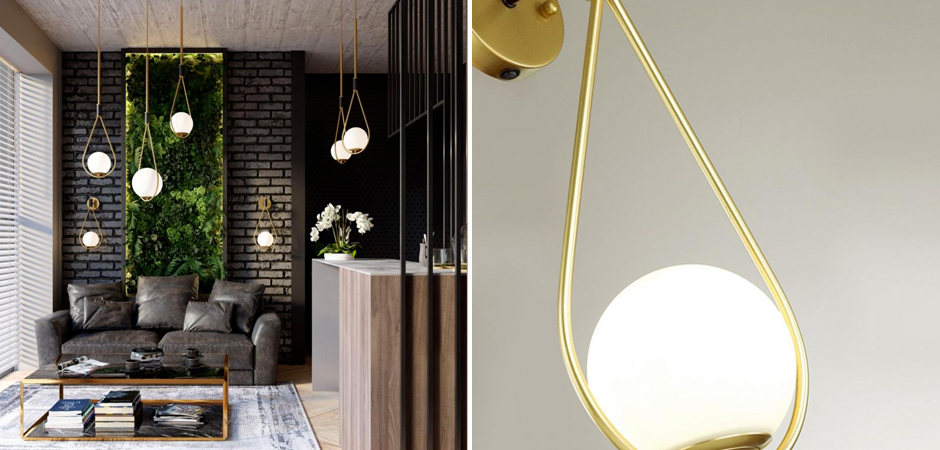 Бра B.LUX C Ball gold 22 Бра B.LUX C Ball gold 22 - Loft-Concept в Костроме