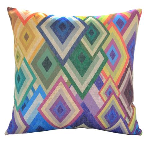 Подушка geometrical ornament 3 Мульти Подушка geometrical ornament 3 Мульти в Костроме | Loft Concept