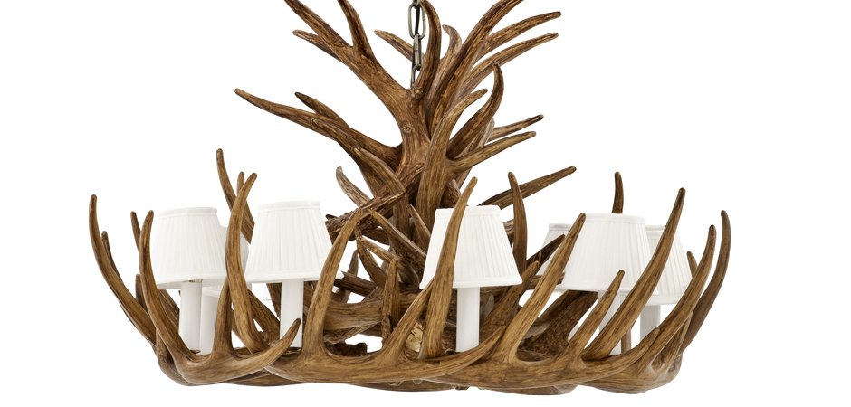 Люстра Eichholtz Chandelier Horn Highlands - Loft-Concept в Костроме