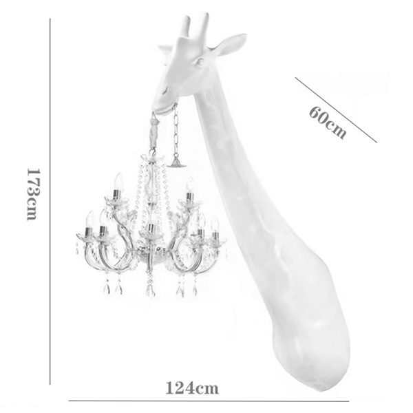 Бра белый жираф White Giraffe Wall Lamp Sconce Chandalier Бра белый жираф White Giraffe Wall Lamp Sconce Chandalier в Костроме