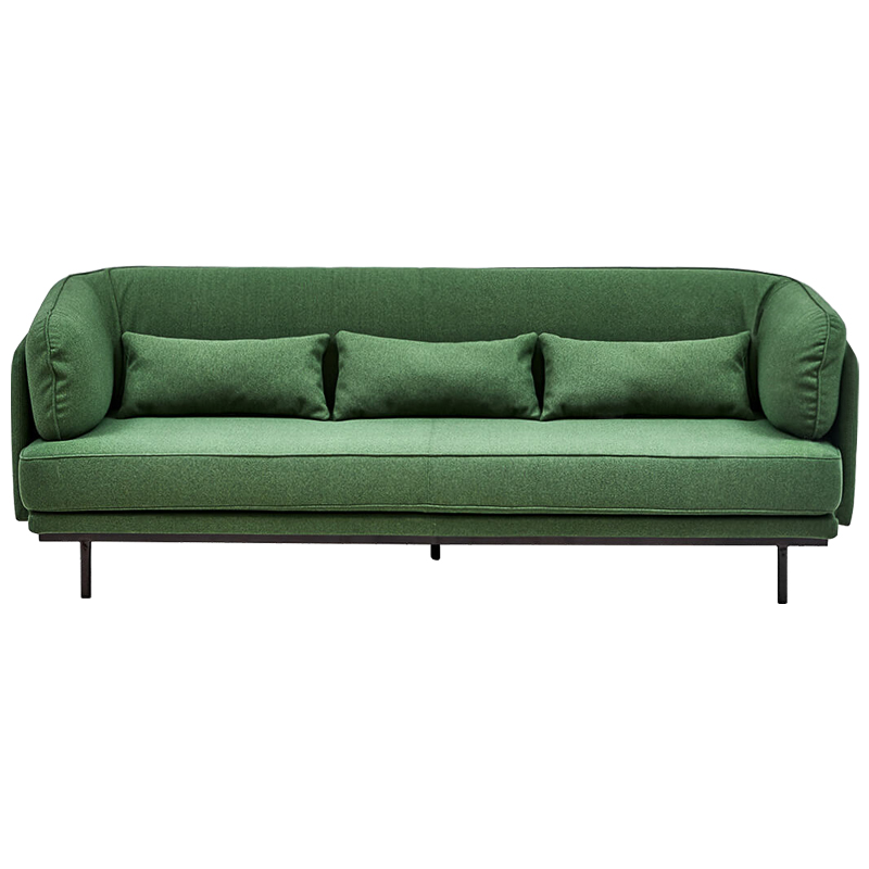 Диван Vibek Sofa Зеленый Черный Диван Vibek Sofa Зеленый Черный в Костроме | Loft Concept