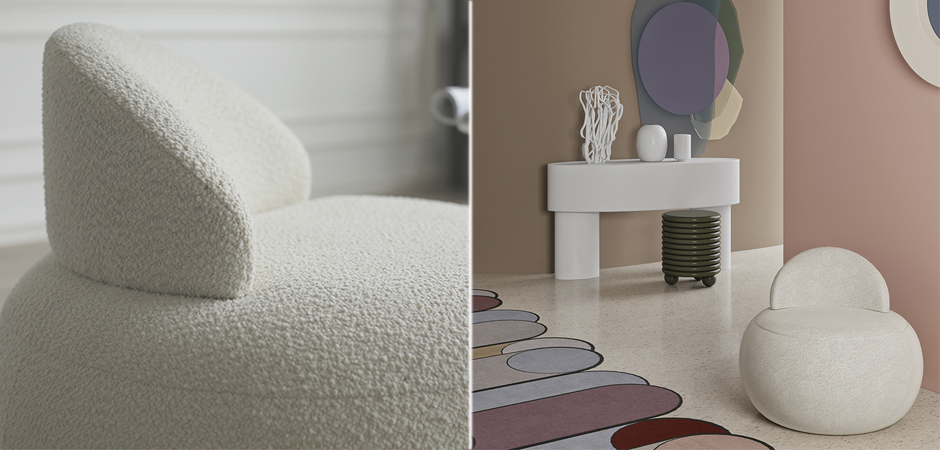 Кресло Boucle Snowball Armchair Кресло Boucle Snowball Armchair - Loft-Concept в Костроме