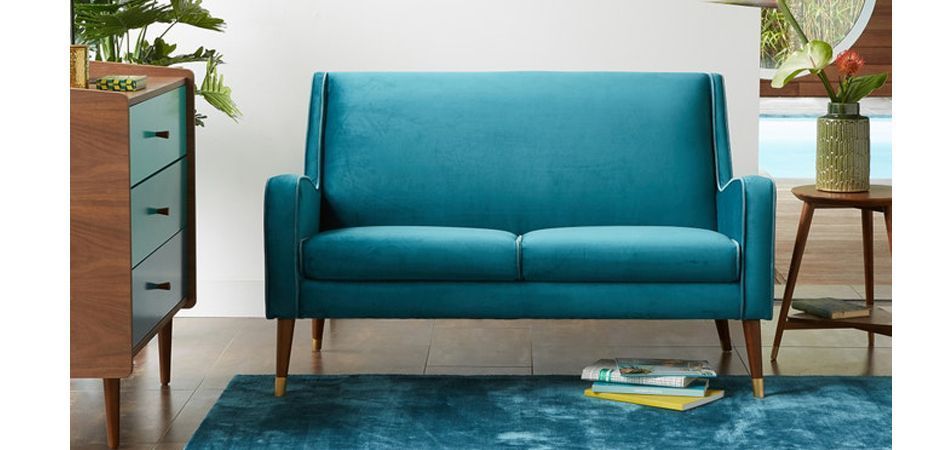 Диван Classic Furniture синий Диван Classic Furniture синий - Loft-Concept в Костроме