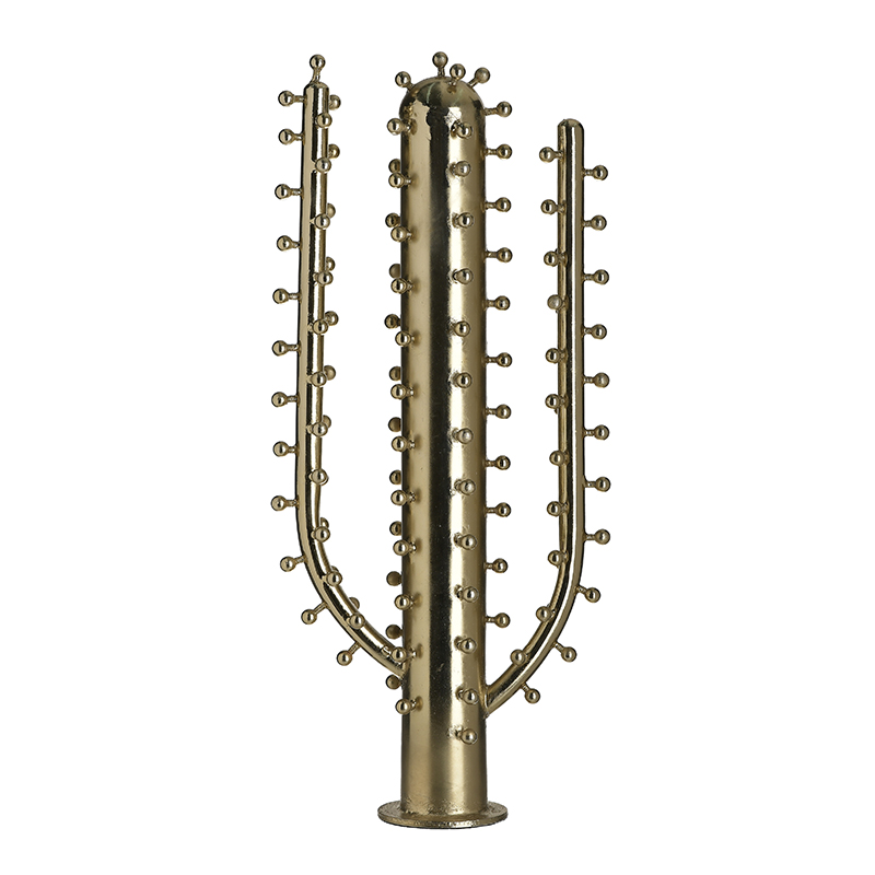 Статуэтка Metal Cactus 46 Золотой Статуэтка Metal Cactus 46 Золотой в Костроме | Loft Concept