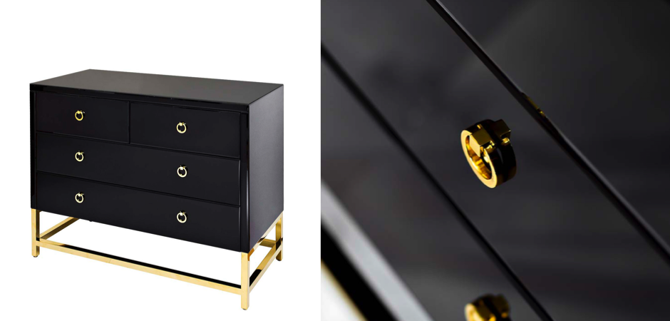 Комод Black Gold Comode Комод Black Gold Comode - Loft-Concept в Костроме