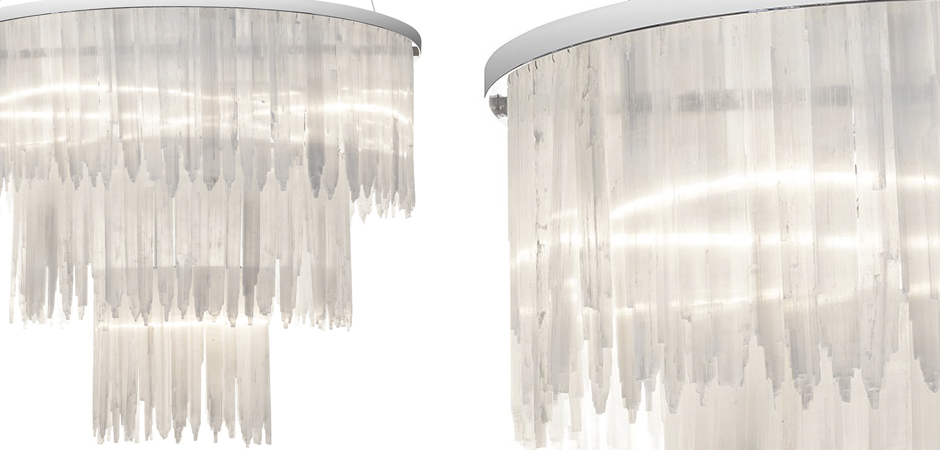 Люстра LAMP SELENITE ROUND chromium 85 Люстра LAMP SELENITE ROUND chromium 85 - Loft-Concept в Костроме