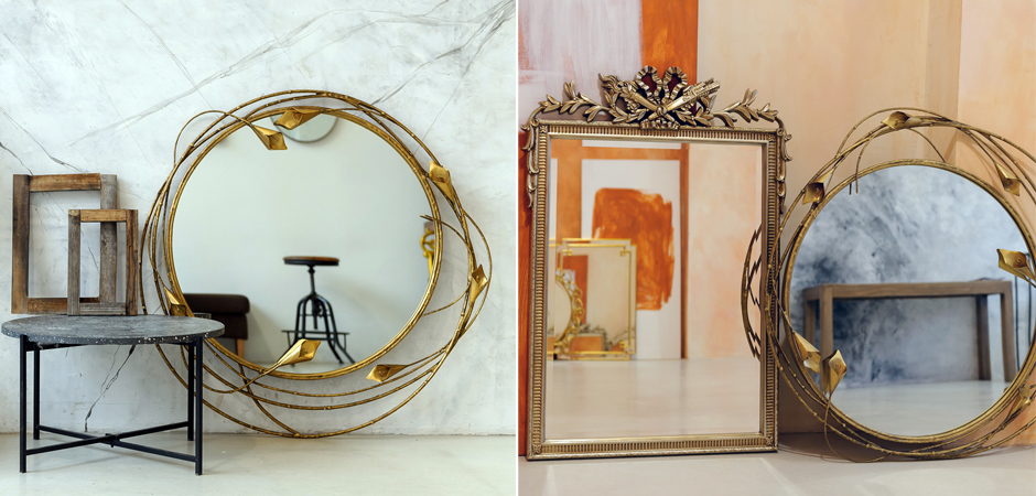 Зеркало Liana with Flower Mirror Зеркало Liana with Flower Mirror - Loft-Concept в Костроме