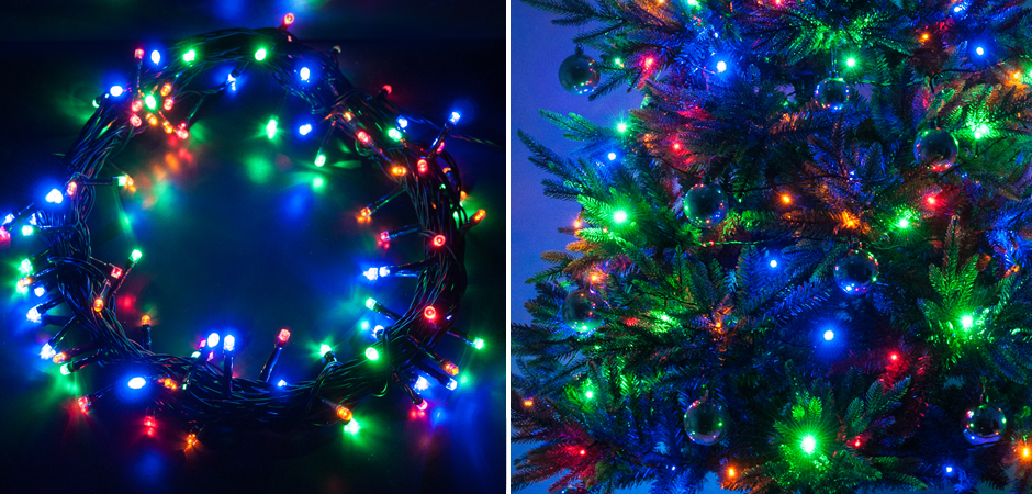 Интерьерная Гирлянда Цветные диоды - Loft-Concept в Костроме