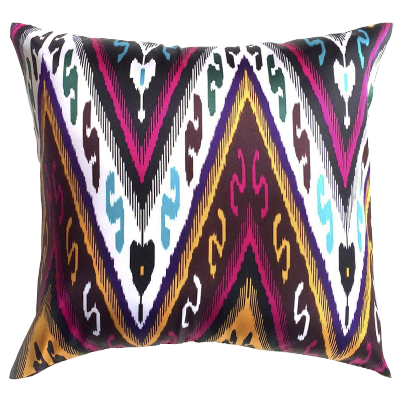 Подушка Bright Ikat I Мульти Подушка Bright Ikat I Мульти в Костроме | Loft Concept