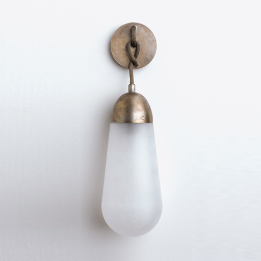 Бра LARIAT SCONCE Apparatus Studio Латунь Молочный Бра LARIAT SCONCE Apparatus Studio Латунь Молочный в Костроме | Loft Concept