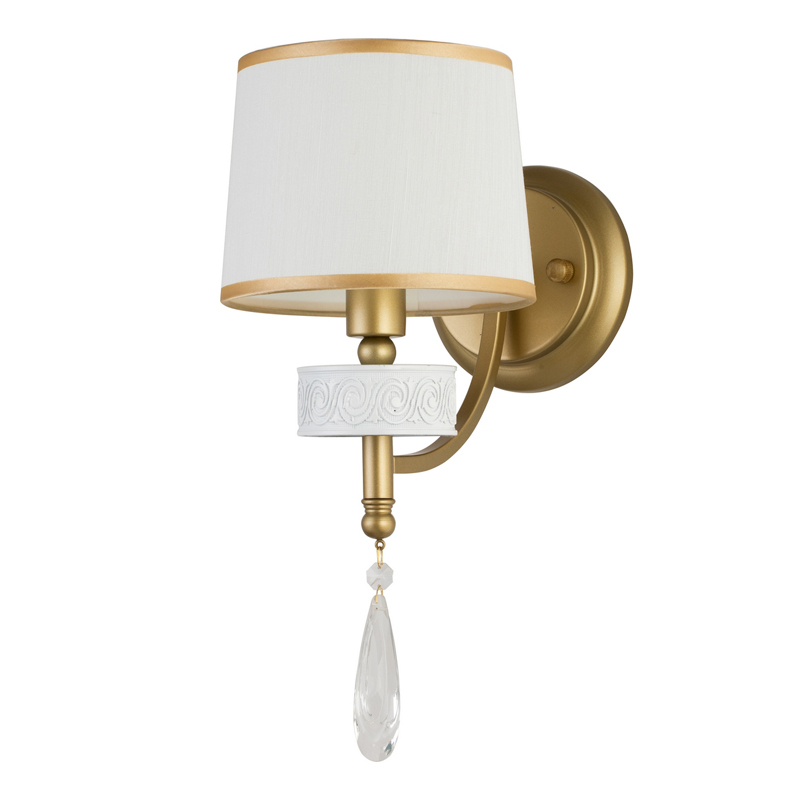 Бра Dayodore Sconce Золотой Белый Прозрачный Бра Dayodore Sconce Золотой Белый Прозрачный в Костроме | Loft Concept