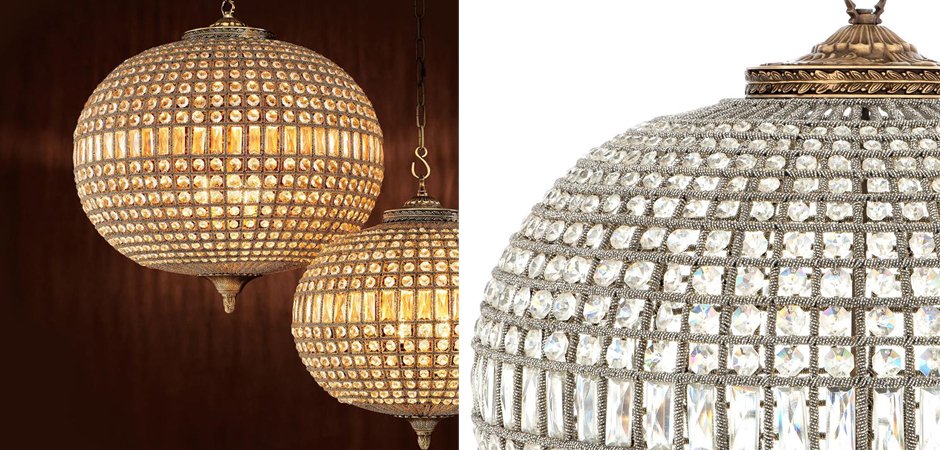 Люстра Chandelier Kasbah Oval L Brass Люстра Chandelier Kasbah Oval L Brass - Loft-Concept в Костроме