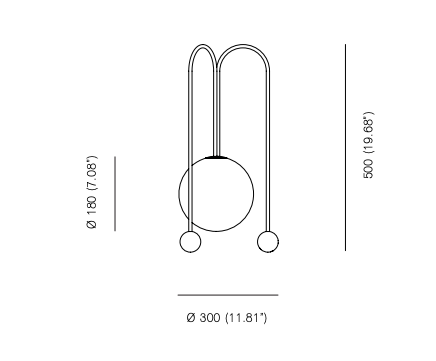 Настольная лампа Michael Anastassiades Fontana Amorosa Bell Настольная лампа Michael Anastassiades Fontana Amorosa Bell в Костроме