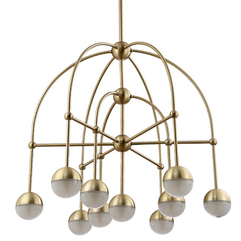 Люстра Heidy Bronze Chandelier 10 Бронза Люстра Heidy Bronze Chandelier 10 Бронза в Костроме | Loft Concept