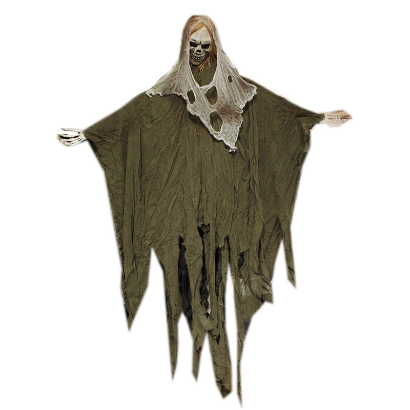 Аксессуар для Хэллоуина Scary Ghost Белый Зеленый Коричневый Аксессуар для Хэллоуина Scary Ghost Белый Зеленый Коричневый в Костроме | Loft Concept