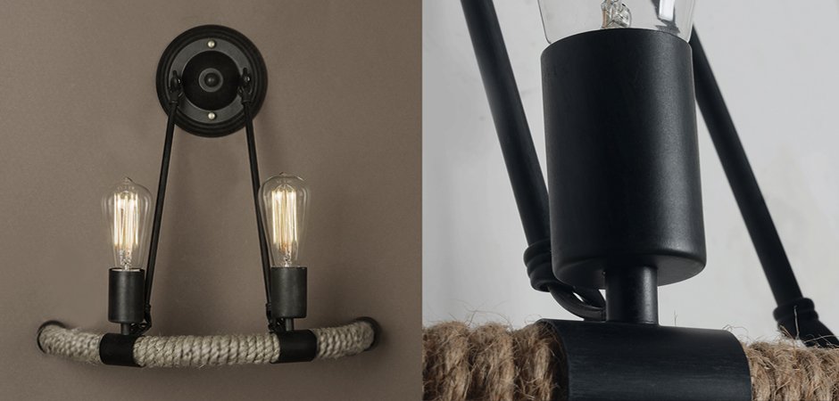 Бра Arco Loft Rope Light Бра Arco Loft Rope Light - Loft-Concept в Костроме