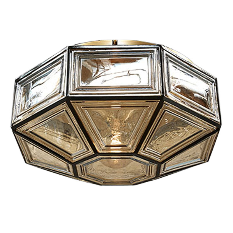 Потолочный светильник Bellier Ceiling Черный Золотой Янтарь (Amber) Потолочный светильник Bellier Ceiling Черный Золотой Янтарь (Amber) в Костроме | Loft Concept