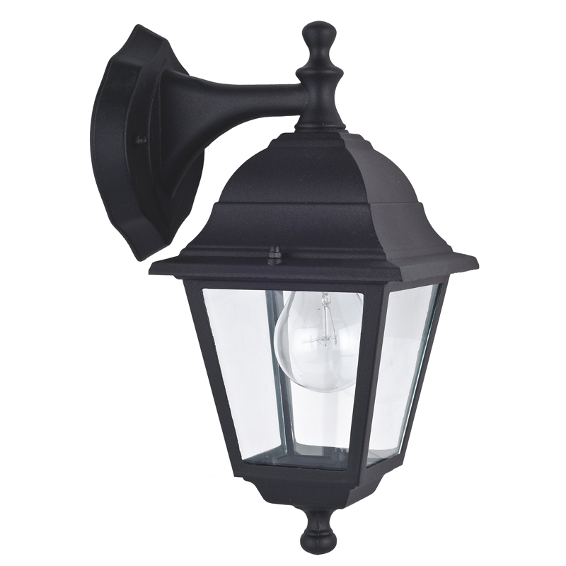Уличный светильник Lebran Sconce II Черный Прозрачное Стекло Уличный светильник Lebran Sconce II Черный Прозрачное Стекло в Костроме | Loft Concept