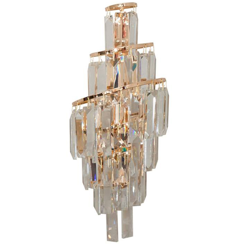Бра Odeon Cascade Wall Lamp Gold 38 Прозрачное Стекло Золотой Бра Odeon Cascade Wall Lamp Gold 38 Прозрачное Стекло Золотой в Костроме | Loft Concept