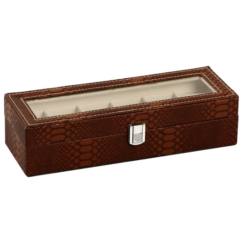 Шкатулка для часов Loren Watch Box Коричневый Шкатулка для часов Loren Watch Box Коричневый в Костроме | Loft Concept