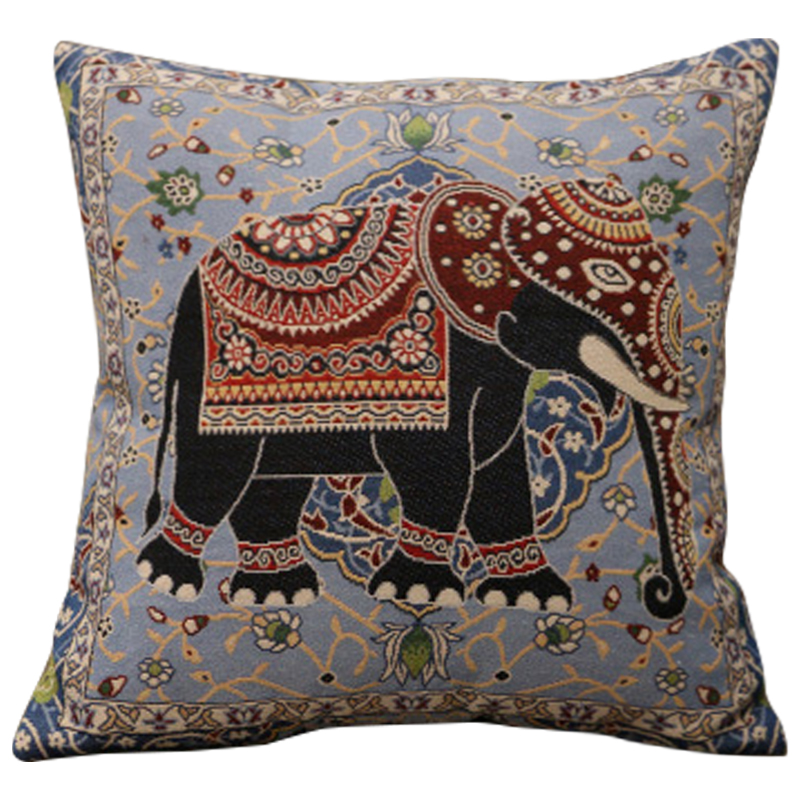 Декоративная подушка Indian Elephant Мульти Декоративная подушка Indian Elephant Мульти в Костроме | Loft Concept