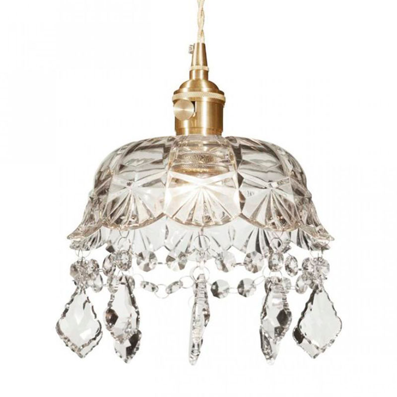 Подвесной светильник lee broom DECANTERLIGHT pendant VI Латунь Прозрачное Стекло Подвесной светильник lee broom DECANTERLIGHT pendant VI Латунь Прозрачное Стекло в Костроме | Loft Concept
