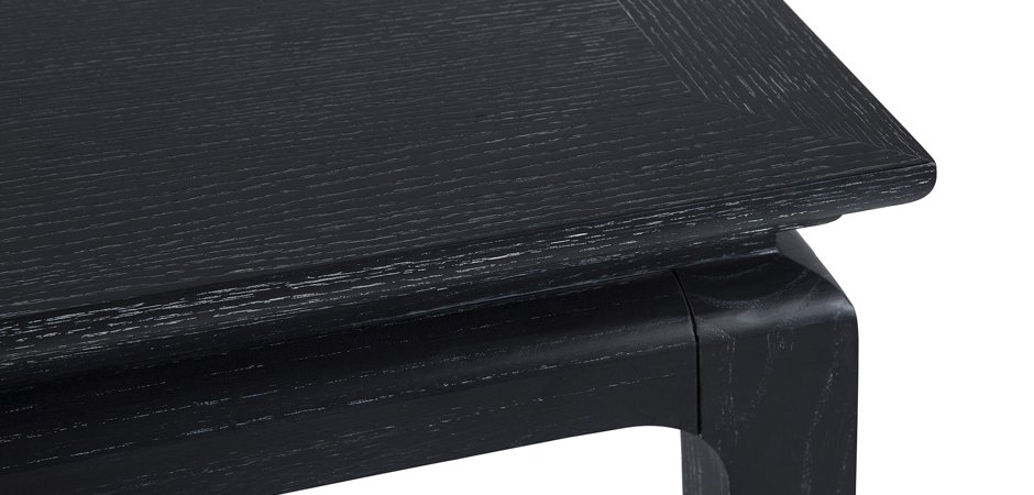 Консоль Black Curved Console Консоль Black Curved Console - Loft-Concept в Костроме
