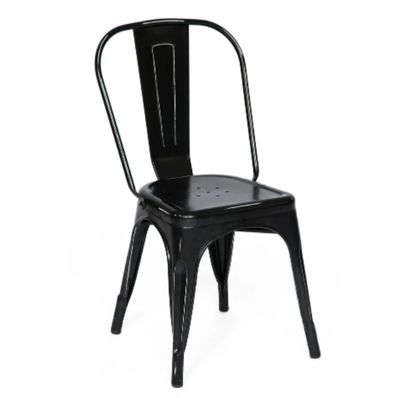 Стул Tolix black Черный Стул Tolix black Черный в Костроме | Loft Concept