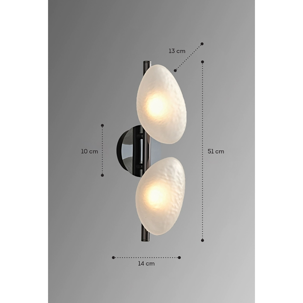 Бра LINDIS FROST LONG WALL 2 лампы Молочное стекло  в Костроме