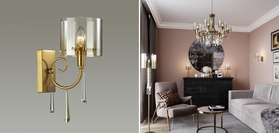 Бра Glass World Bronze Бра Glass World Bronze - Loft-Concept в Костроме
