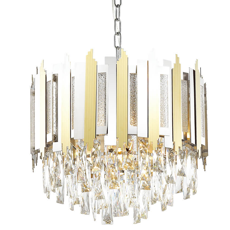 Люстра Marisol Chandelier Хром Прозрачный (Transparent) Золотой Люстра Marisol Chandelier Хром Прозрачный (Transparent) Золотой в Костроме | Loft Concept
