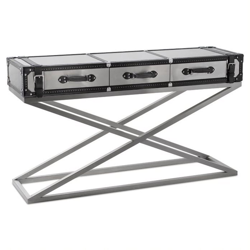 Консоль Dardan Console Черный Нержавеющая сталь Консоль Dardan Console Черный Нержавеющая сталь в Костроме | Loft Concept