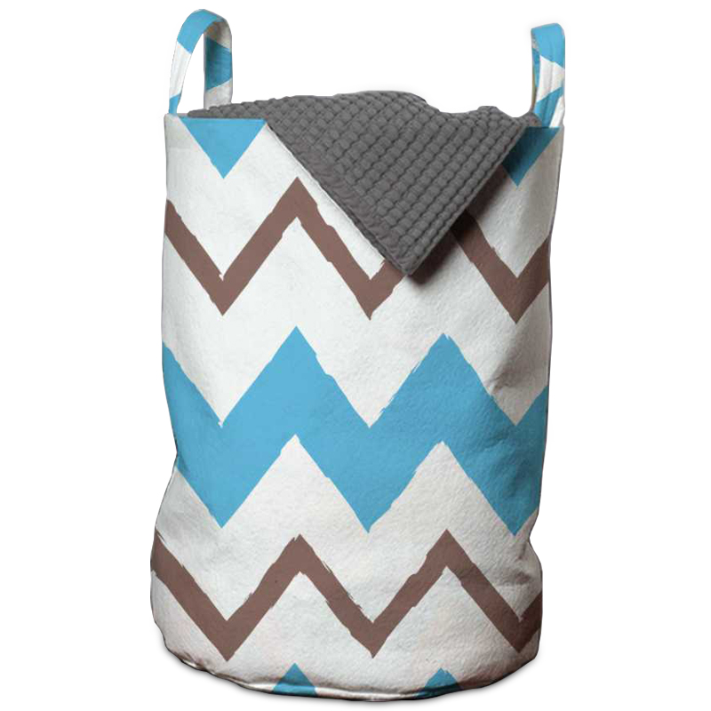 Корзина Blue Zigzag Basket Мульти Корзина Blue Zigzag Basket Мульти в Костроме | Loft Concept