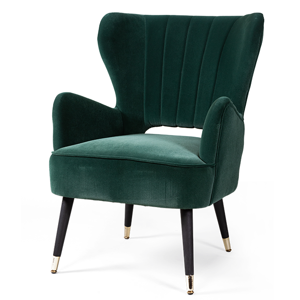 Кресло Flice ArmChair green Малахит (зеленый) Кресло Flice ArmChair green Малахит (зеленый) в Костроме | Loft Concept