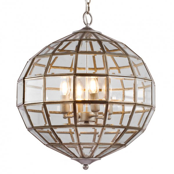 Люстра Lantern Luna brass L Люстра Lantern Luna brass L в Костроме | Loft Concept