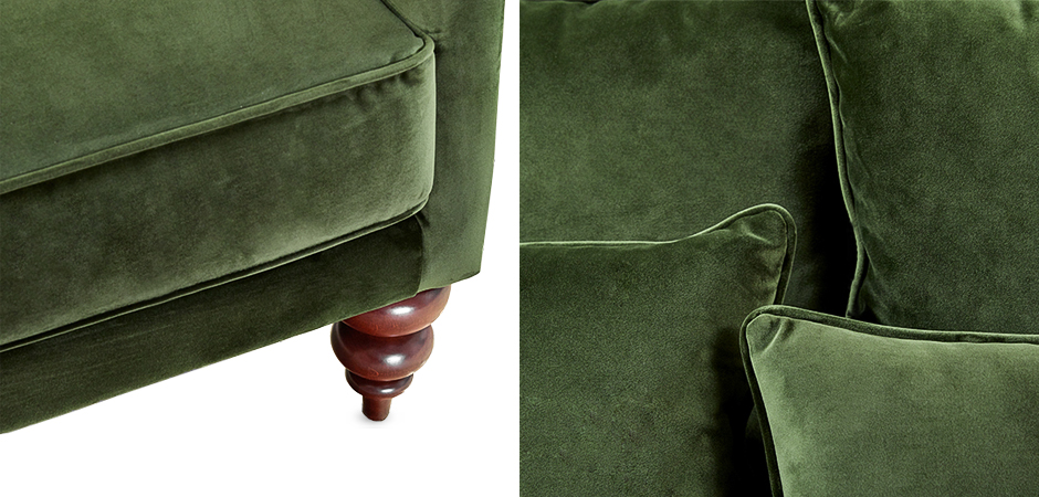 Диван Graceful Details Sofa Green Диван Graceful Details Sofa Green - Loft-Concept в Костроме