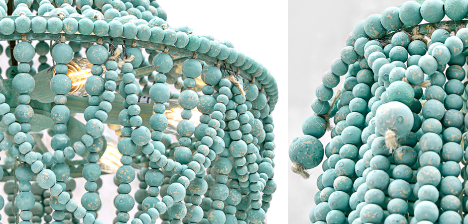 Люстра Chanteuse Chandelier Turquoise Люстра Chanteuse Chandelier Turquoise - Loft-Concept в Костроме