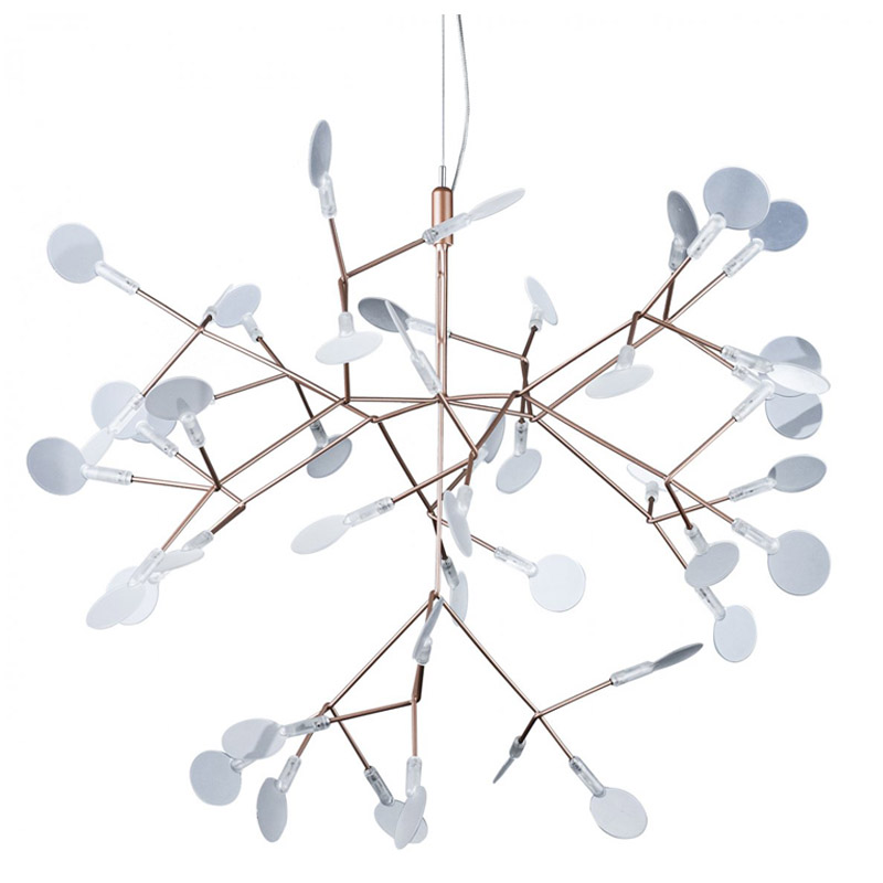 Люстра Heracleum copper 72 Медь Белый Люстра Heracleum copper 72 Медь Белый в Костроме | Loft Concept